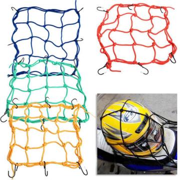 6 Hooks Motorcycle Hold Down Fuel Tank Luggage Net Mesh Web Bungee Boutique Luggage Net Store your luggage And Other Things