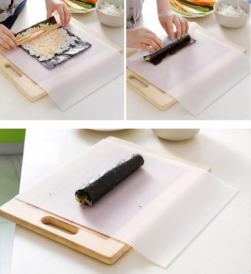 NEW Arrival Sushi Set Bamboo Rolling Mats Rice Paddles Tools Kitchen DIY Accessories Kitchen Tools Sushi Tools