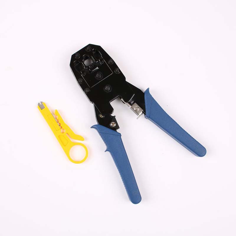 Network Ethernet Cable Tester RJ45 Kit Crimping Tool Network Computer Maintenance Repair Tool Kit Cable Tester Cross/Flat