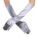 Womens Satin Long Gloves Opera Party Evening Party Prom Gloves Stretch Satin Christmas Party Gloves guantes tacticos