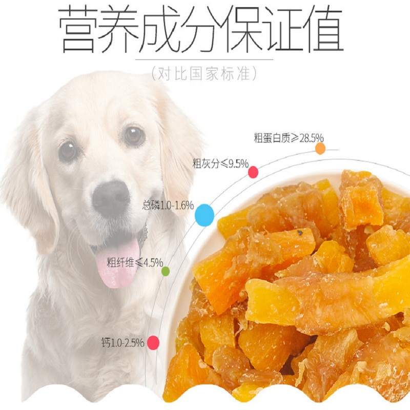 Dog Snacks Pet food Fresh beef Potato Dog Food Healthy Puppy Chew Clean Teeth Training reward Snack Delicious Keep Healthy