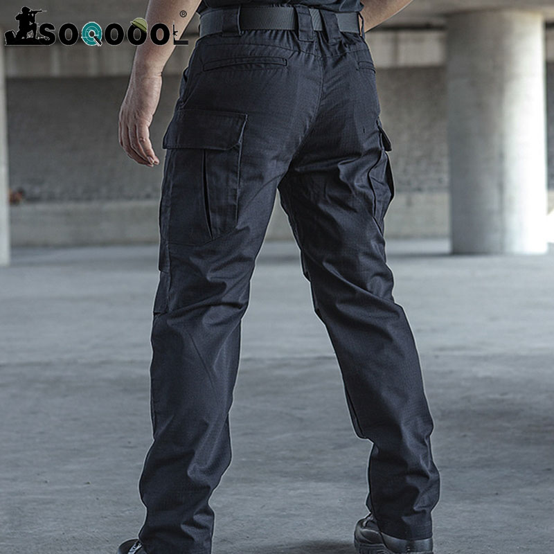 Plus Size S-6XL Men Casual Cargo Pants Outdoor Hiking SWAT Army Tactical Sweatpants Camouflage Military Multi Pocket Trousers