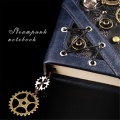 Steampunk Gear Retro Notebook Artwork Level Handmade Exquisite Novelty Gift 16 x 12cm