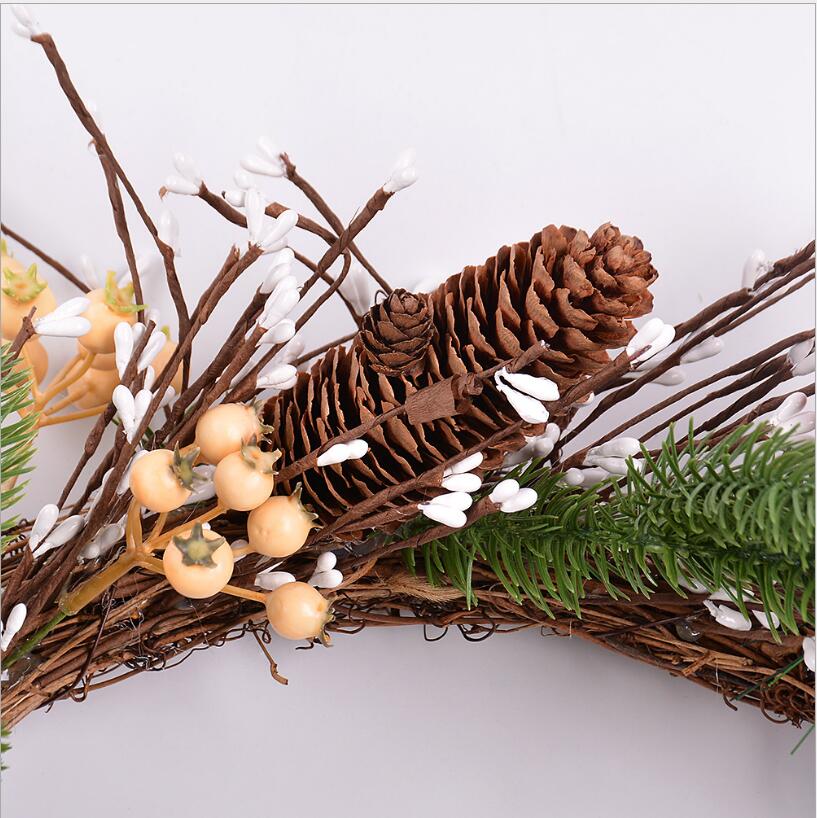 10pcs 40cm Bud Artificial Branches Flower Iron Wire For Wedding Decoration DIY Scrapbooking Decorative Wreath Fake Flowers