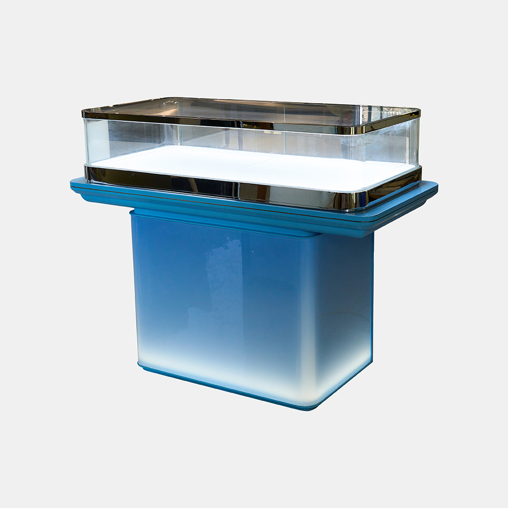 Gold Jewelry Display Cabinet