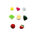 6pcs Sweet fruit fresh Cute Earrings Dragon Banana apple pendant Women Strawberry Orange Earrings for Girls Jewelry Accessories