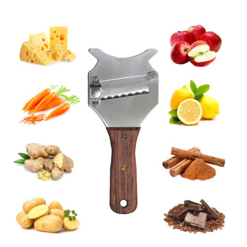 Stainless Steel Truffle Cheese Slicer Adjustable Blade Chocolate Shaver Wavy Blade Dessert Knife Kitchen Gadgets