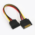 15pin Male to Female SATA  Power Extension Cable