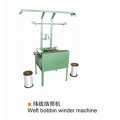 Weft bobbin winder for weft