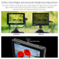 FEELWORLD LUT7 7 Inch Camera DSLR Field Monitor 3D LUT 2200nits Touch Screen with Waveform VectorScope Focus Assist