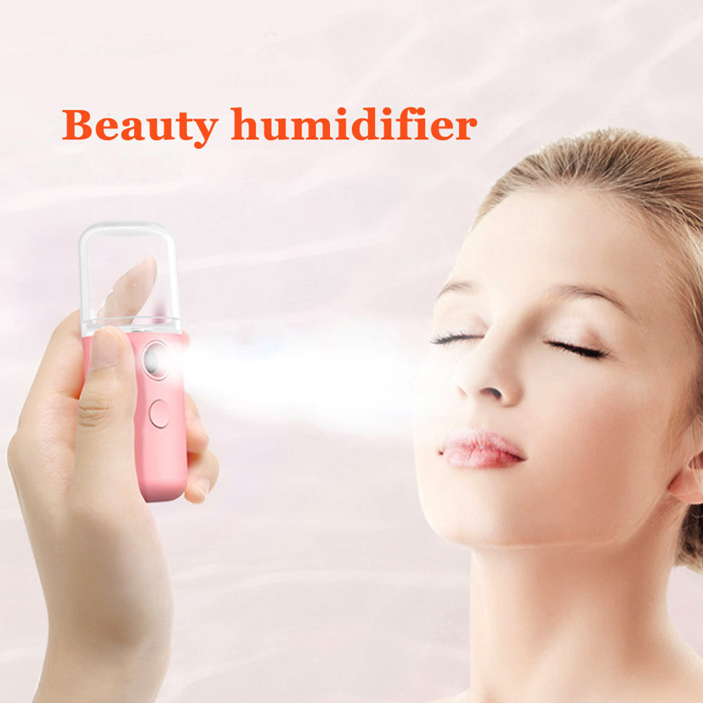 30ml Mini Nano Facial Sprayer USB Nebulizer Face Steamer Humidifier Beauty Skin Care Tools Home Liquid Air Fresheners Dropship