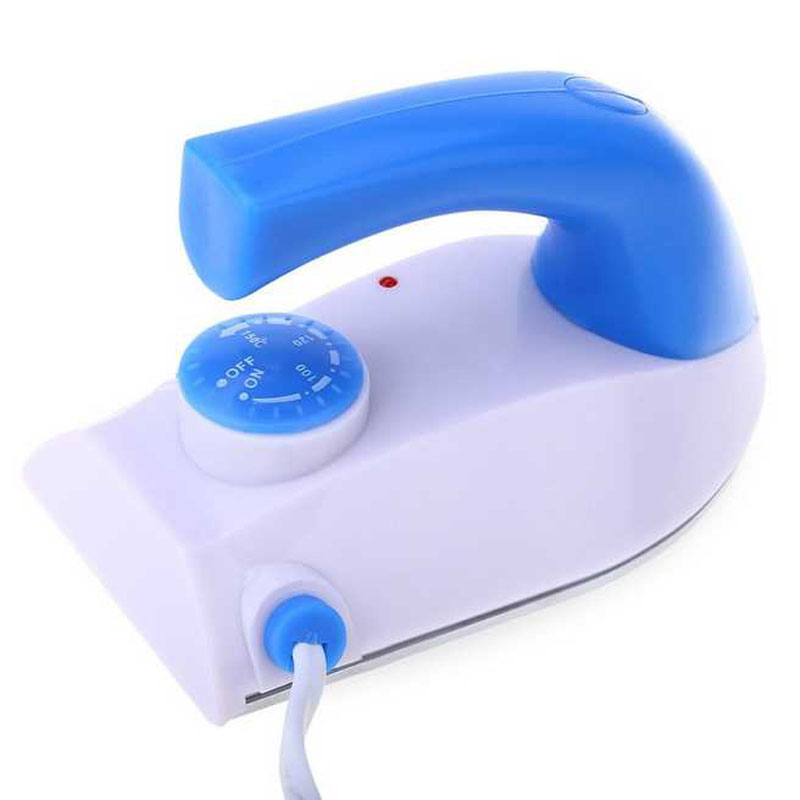 Mini Electric flat Iron stamp Travel Thermostat Handheld Coated Plate Electric Irons Collar Cuff Automatic Temperature Setting