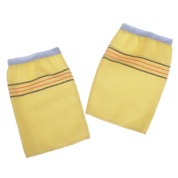 2Pcs/Set Korea Body Scrub Shower Towels Bath Pocket Gloves Exfoliating Bath Washcloth Home Cleaning Washing Scrub Shower Towels