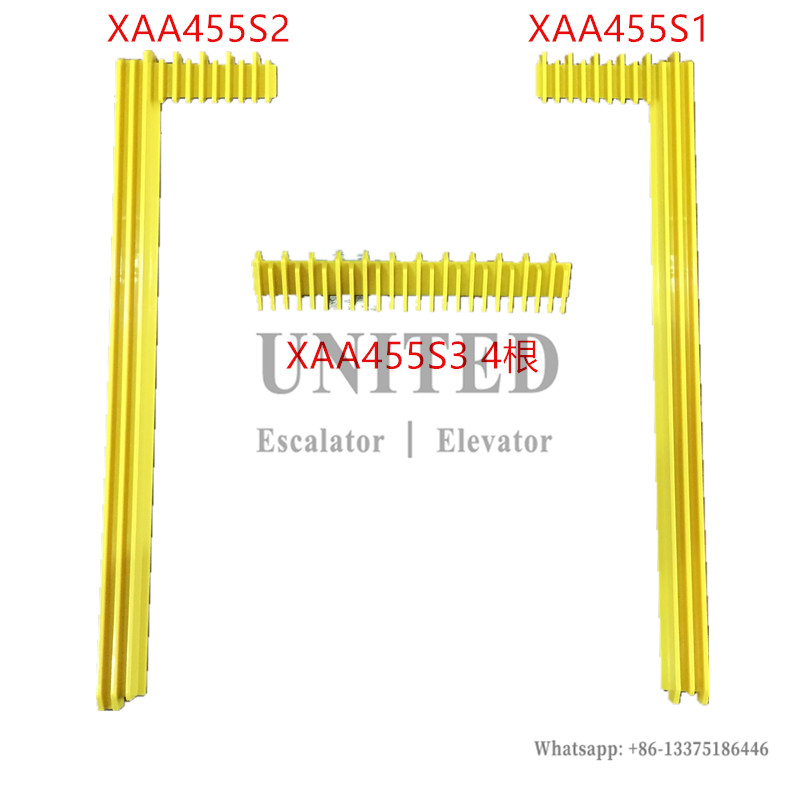 Escalator Yellow Plastic Demarcation XCA455S3 CenterMiddle