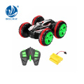 2.4G 4-wheel drive 360 degrees rotation and rolling in the water and land RC car toys