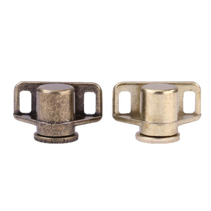 Antique Zinc Alloy Magnet Stoppers Cabinet Catch for Wardrobe Hardware Furniture Durable Magnetism of Zinc Alloy Cabinet Door