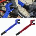 1pcs Durable Motorcycle Rim Care Tire Cleaning Bicycle Gear Chain Maintenance Clean Dirt Double-ended Brush Bike Cleaning Tool