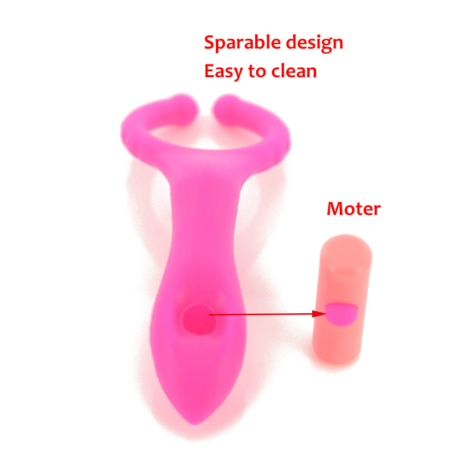 New Hot Sale 1 X Vibrating Clip New Silicone G Spot Stimulate Vibrators Dildo Nipple Clip Masturbate Vibrator Adults Sex Toys