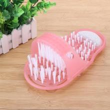 Plastic Feet Massage Slippers Bath Shoes Bath Shower Brush Pumice Stone Foot Scrubber Spa Shower Remove Dead Skin Foot Care Tool