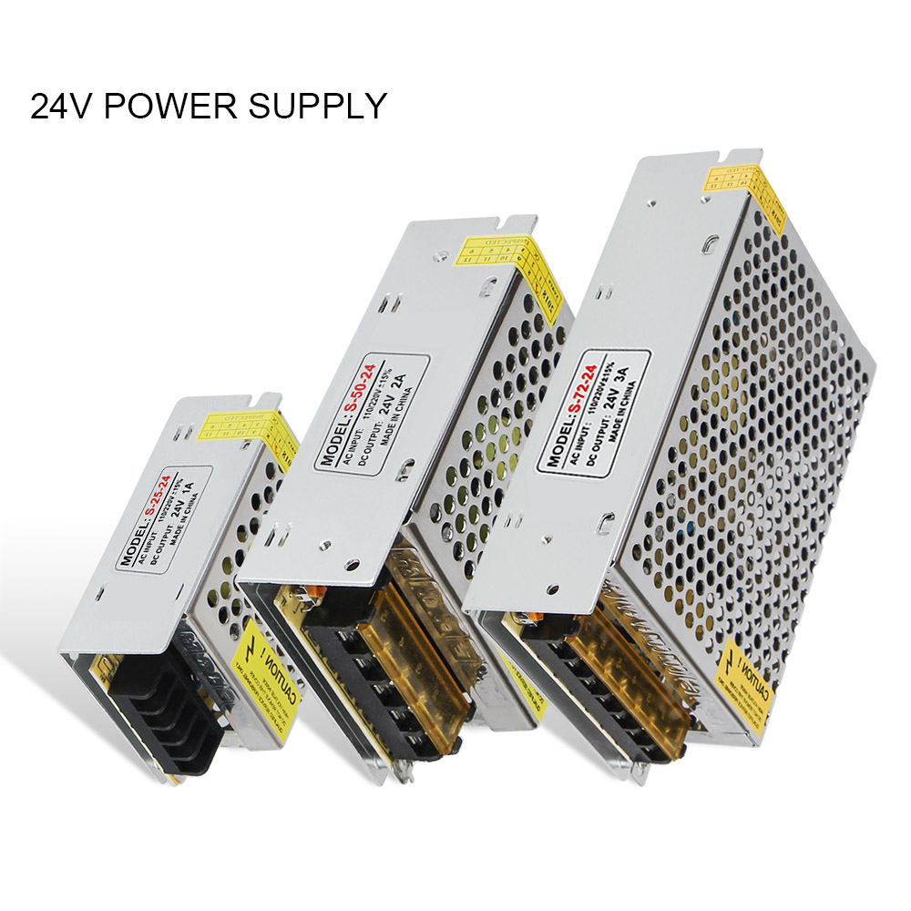 LED Driver 12V 24V 2A 3A 5A 10A 20A 30A 40A Lighting Transformer Power Supply for LED Strip Light Switch Power Supply 60W - 600W