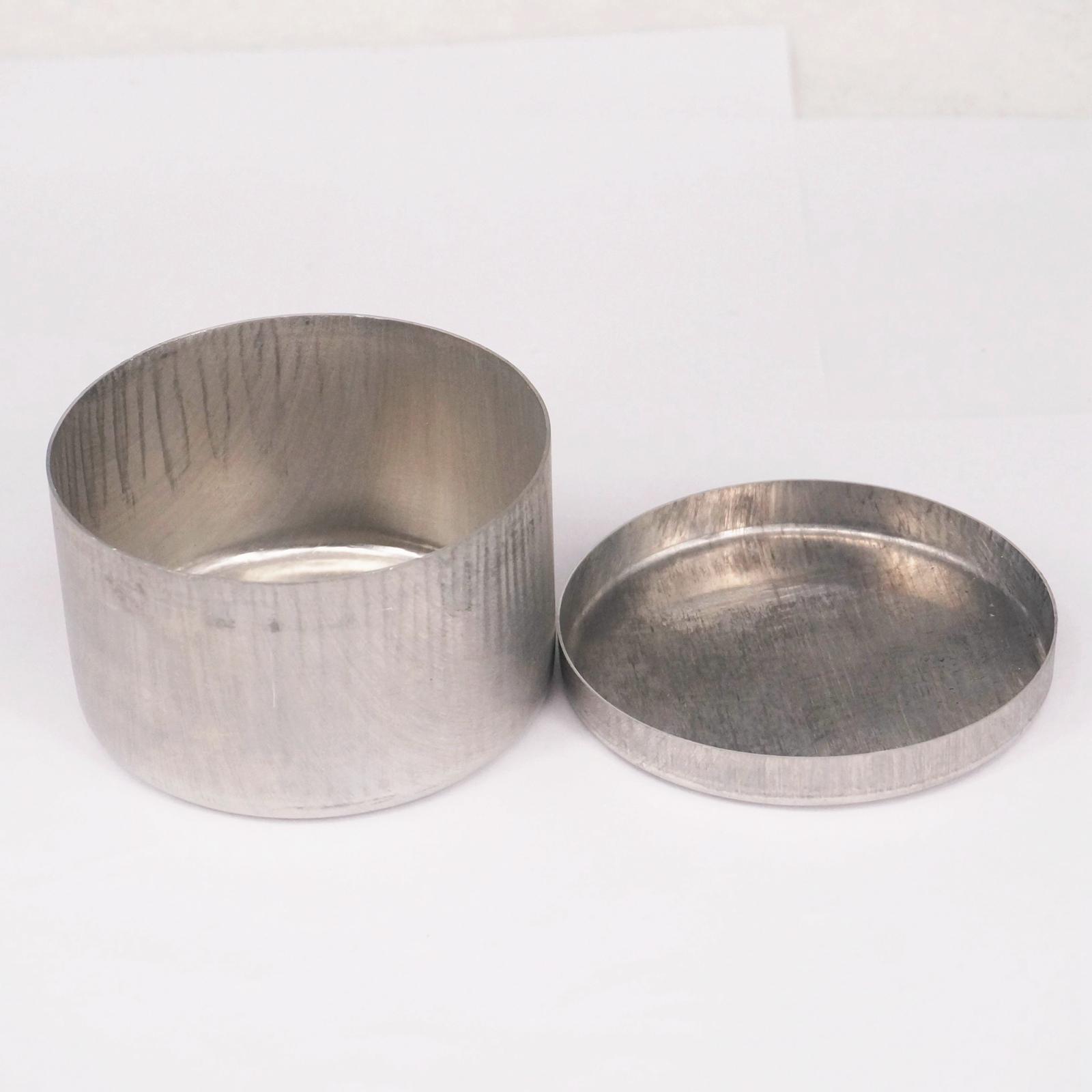 Outer Diameter From 40mm To 100mm Soil Specimen Lab Aluminum Cans For Moisture Measuring Instrument