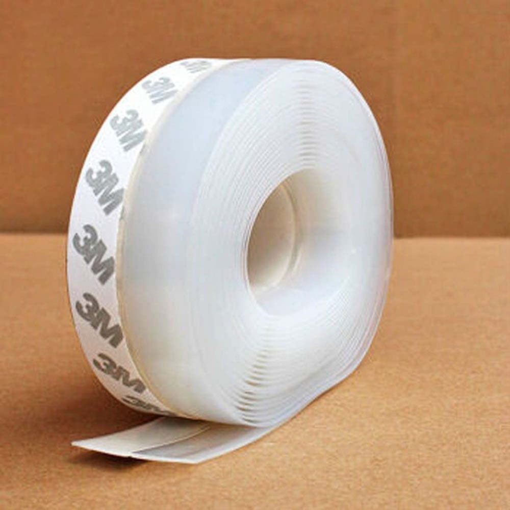 1/2/3/6/10M Transparent Windproof Door Sealing Strip Tape Door Windows Seal Strip Self Adhesive Silicone Draft Stopper Strip