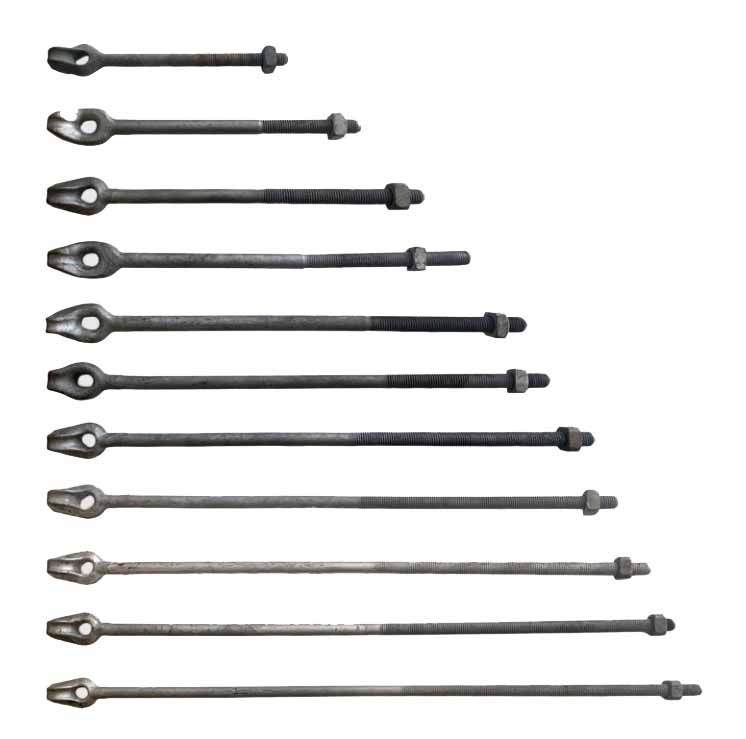 thimble eye bolts come in a range of lengths and sizes