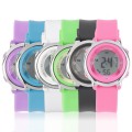 Ladies Watch Clock Women's Watches Fashion Leather Wrist Watch Comfortable Silicone Tape Women Digital Watches Stainless Steel