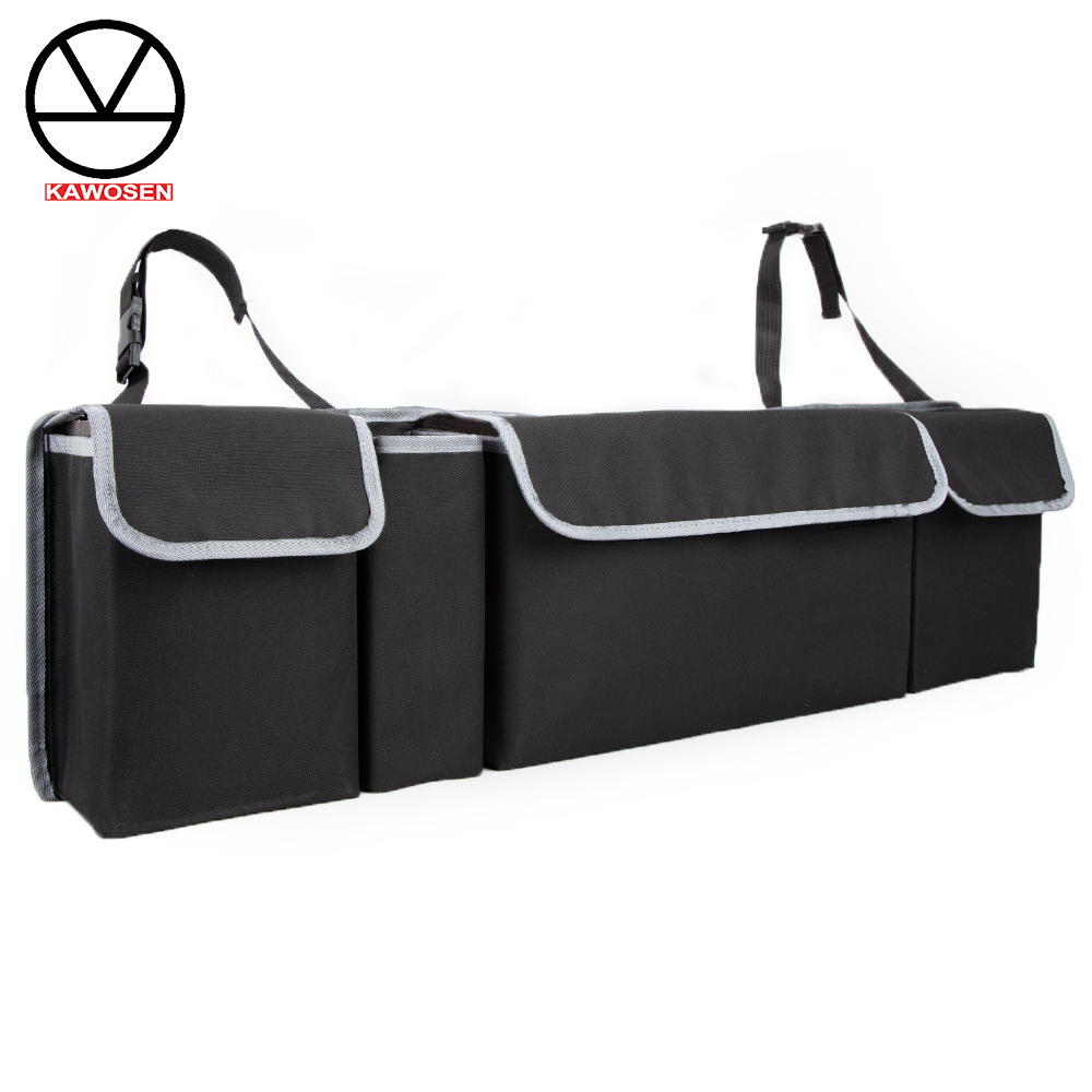 Car Trunk Organizer Adjustable Backseat Storage Bag High Capacity Multi-use Oxford Automobile Seat Back Organizers CTOB02