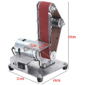 350W Mini Electric Belt Machine Sander Sanding Grinding Polishing Machine Abrasive Belts Grinder DIY Polishing Cutter Edges