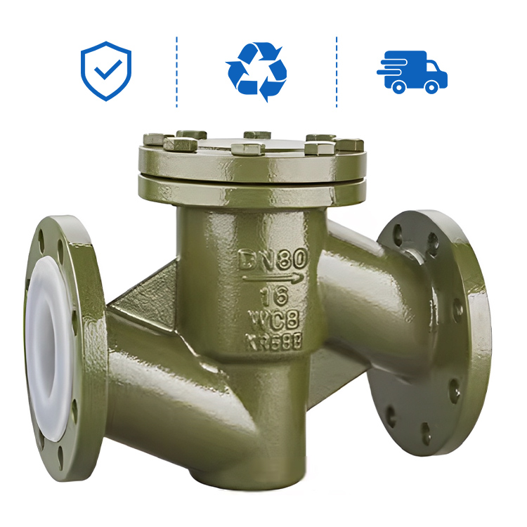 Fluorine Lined Check Valve