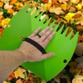 Garden-Yard Leaf Scoops,Plastic Scoop Grass,Hand Leaf Rakes and Leaf Collector for Garden Rubbish Great Tool Set of 2