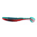 Wokotip 5pcs Soft Lure 12cm 8.6g Paddle Tail Fishing Lures Souple Leurres Worm Silicone Artificial Bait Wobbler Grub Swimbait