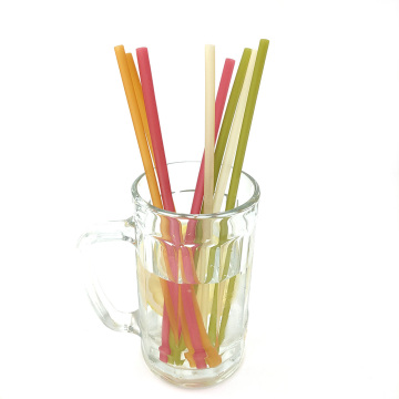 Biodegradable Rice Straws - 100% Natural Organic Eco Friendly Disposable Drinking Straws - Perfect Alternative to Plastic, Paper