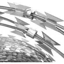 concertina hot dipped galvanized razor barbed wire