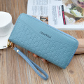 PUIMENTIUA Long Women's Wallet Female Purses Tassel Coin Purse Card Holder Wallets Female Pu Leather Clutch Money Bag Wallet