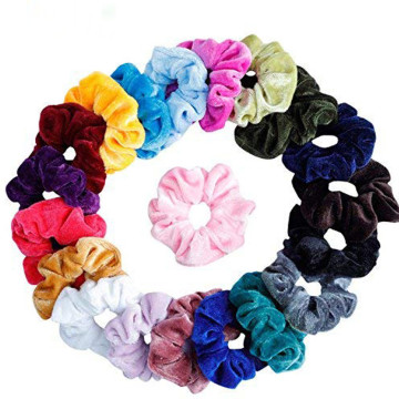 Women or Girls Hair Bows Scrunchy Hair Ties Scrunchie Accessories Velvet Headband chouchou cheveux femme#5