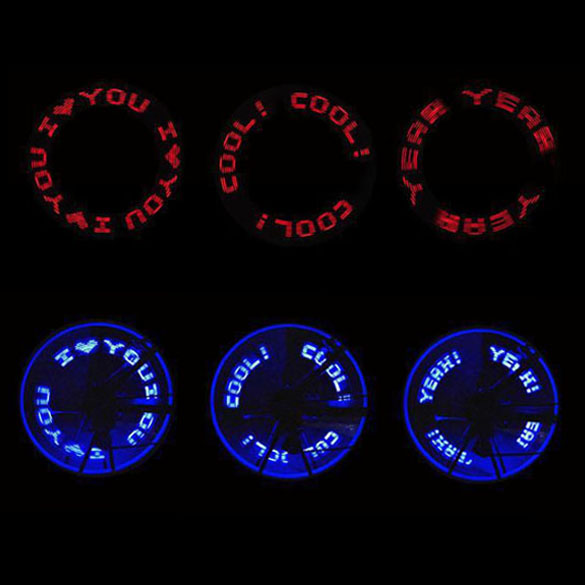 LED DIY Bicycle Light Colorful Bike Wheel Spokes Light Motor Lamp Cycling Tire Signal LED Luces For Night Riding Bicicleta