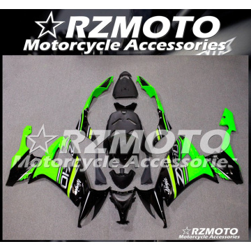 High quality New ABS Motorcycle Fairings Kit Fit for kawasaki Ninja ZX10R 2008 2009 2010 ZX-10R Bodywork set Custom Green Black
