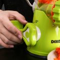DEKO Manual Meat Grinder Multifunctional Vegetable Chopper Blender Mincer Enema Machine Household Kitchen Tools