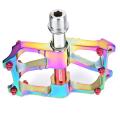 1 Pair Colorful K11 Bicycle Pedal Folding Mountain Road Bike Pedal Bicycle Accessories Anti-slip Bike Pedal Cycling Part