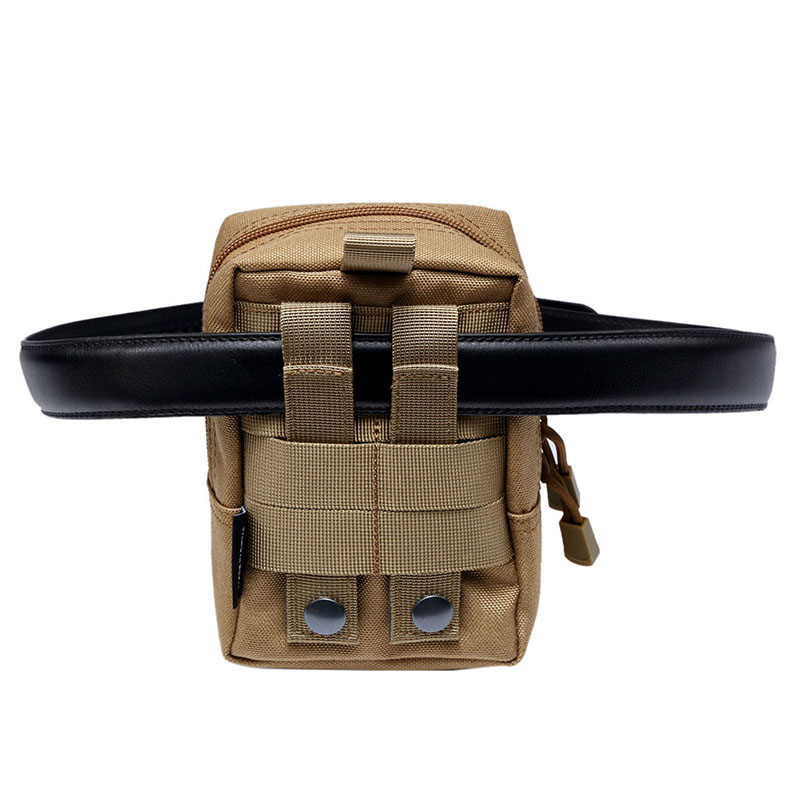 Military Tactical 600D Outdoor Waist Bag Multifunctional EDC Molle Pouch Tool Zipper Waist Pack Accessory Durable Belt Pouch New