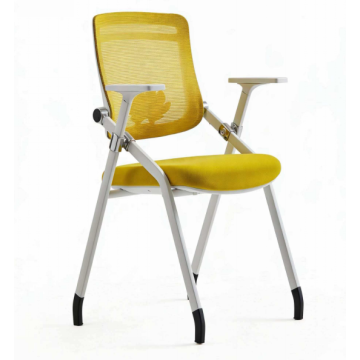 Grey folding training chair