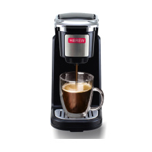 Coffee Machine Single Serve Coffee Maker Brewer for K-Cup Pod & Ground Coffee, Compact Size Portable Designed Tray Set