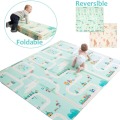 Foldable Baby Play Mat Xpe Puzzle Children's Mat Thickened Baby Room Crawling Pad Folding Mat Baby Carpet Splicing Climbing Mat
