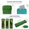 Outdoor Inflatable Sleeping Pad Inflatable Air Cushion Camping Mat with Pillow Air Mattress Sleeping Cushion Sofa Camping XA128A