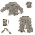 Autumn Winter reed hay grass style camouflage Desert Bionic Ghillie Suits Military Hunting Paintball Clothes five-in-one suit