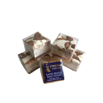 TURKISH DELIGHT HONEY NOUGAT ALMOND WITH & APRICOT