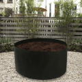 Fabric Raised Garden Bed Round Planting Container Grow Bags Plant Nursery Pot Breathable Felt Fabric Planter Pot Garden Supplies