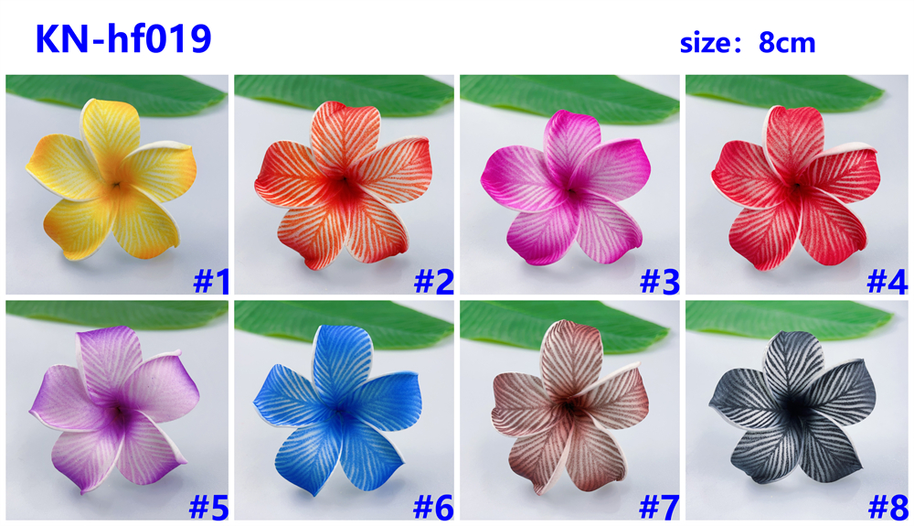 Kn Hf019 Plumeria Hair Pick